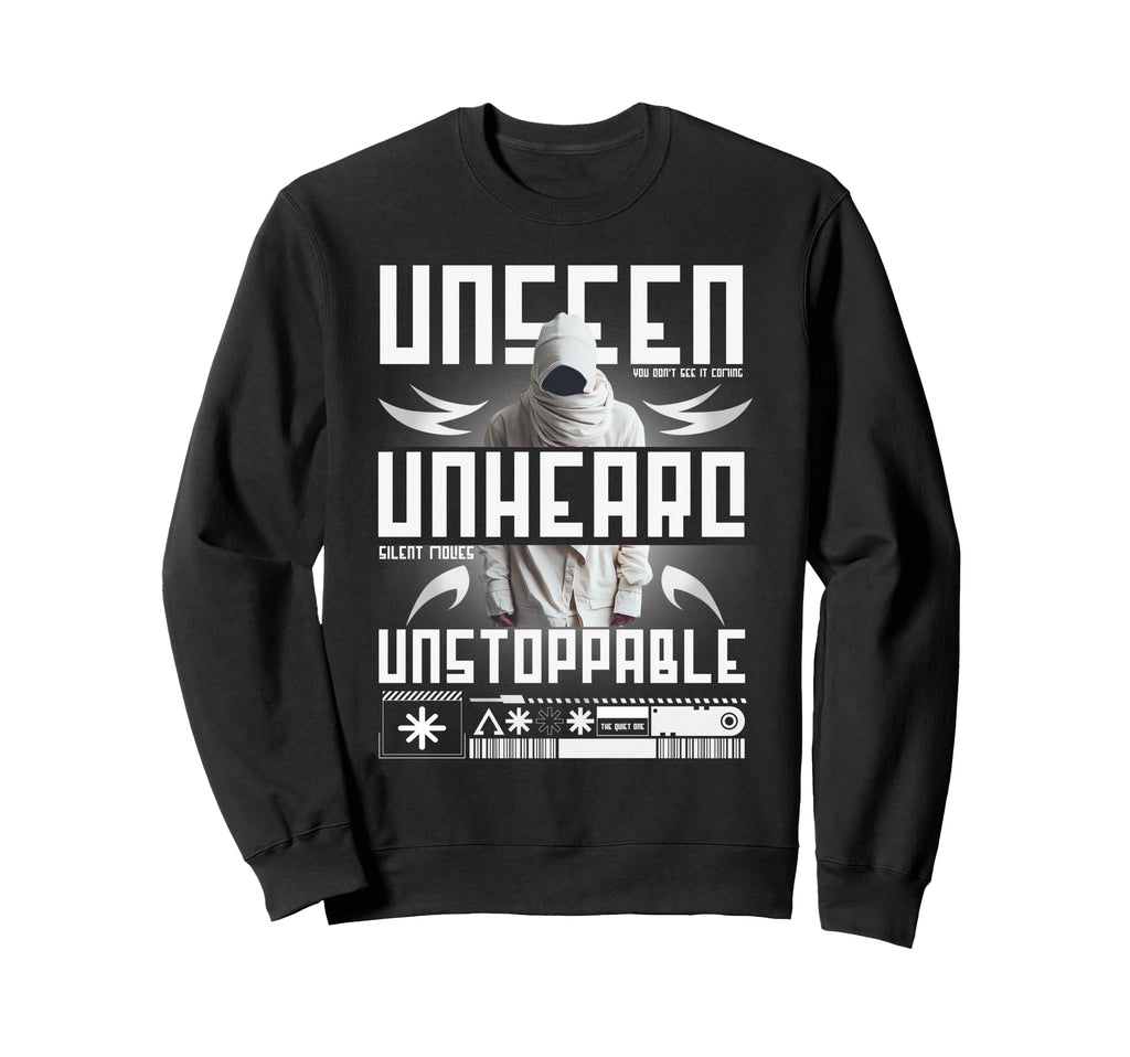 Y2K Unseen Bold Urban Graffiti Sweatshirt - Fun Novelty Design Unisex - T-Shirt, Sweatshirt, Hoodie