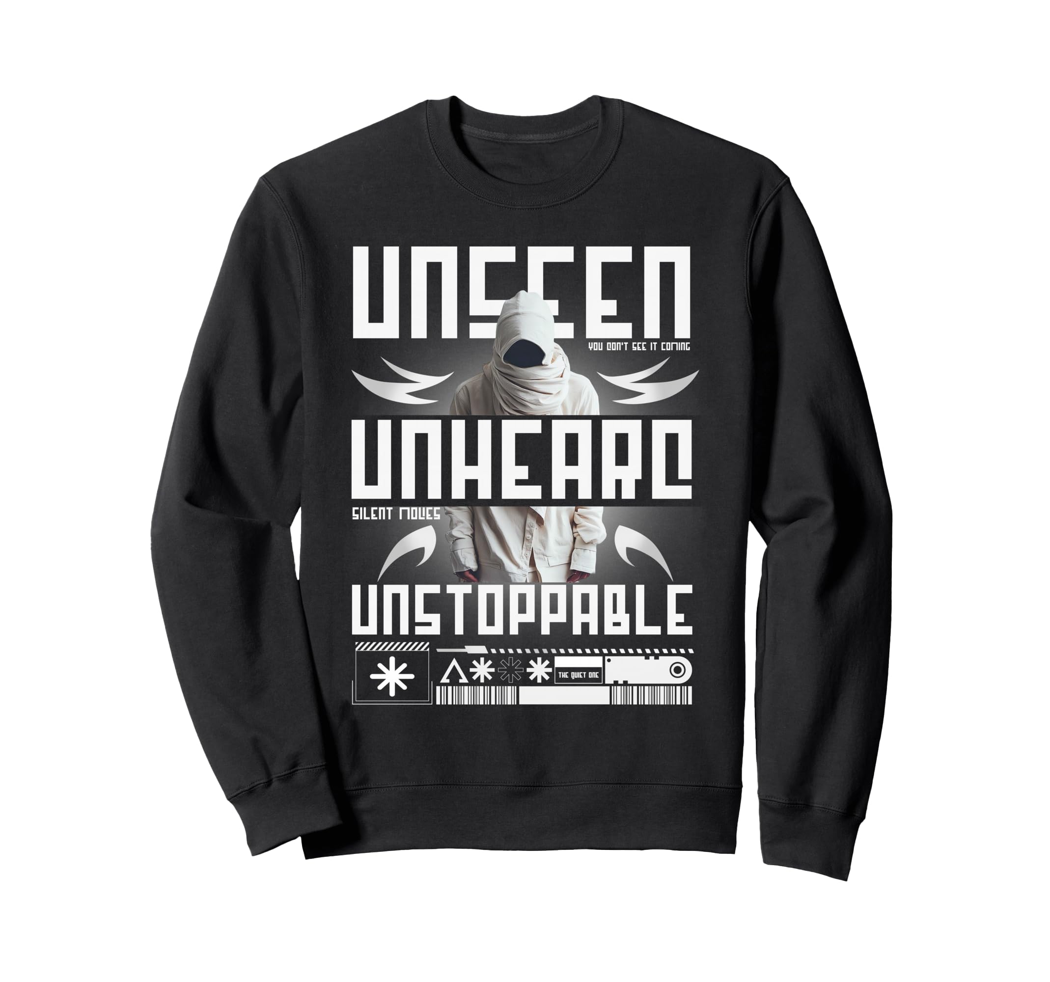 Y2K Unseen Bold Urban Graffiti Sweatshirt - Fun Novelty Design Unisex - T-Shirt, Sweatshirt, Hoodie