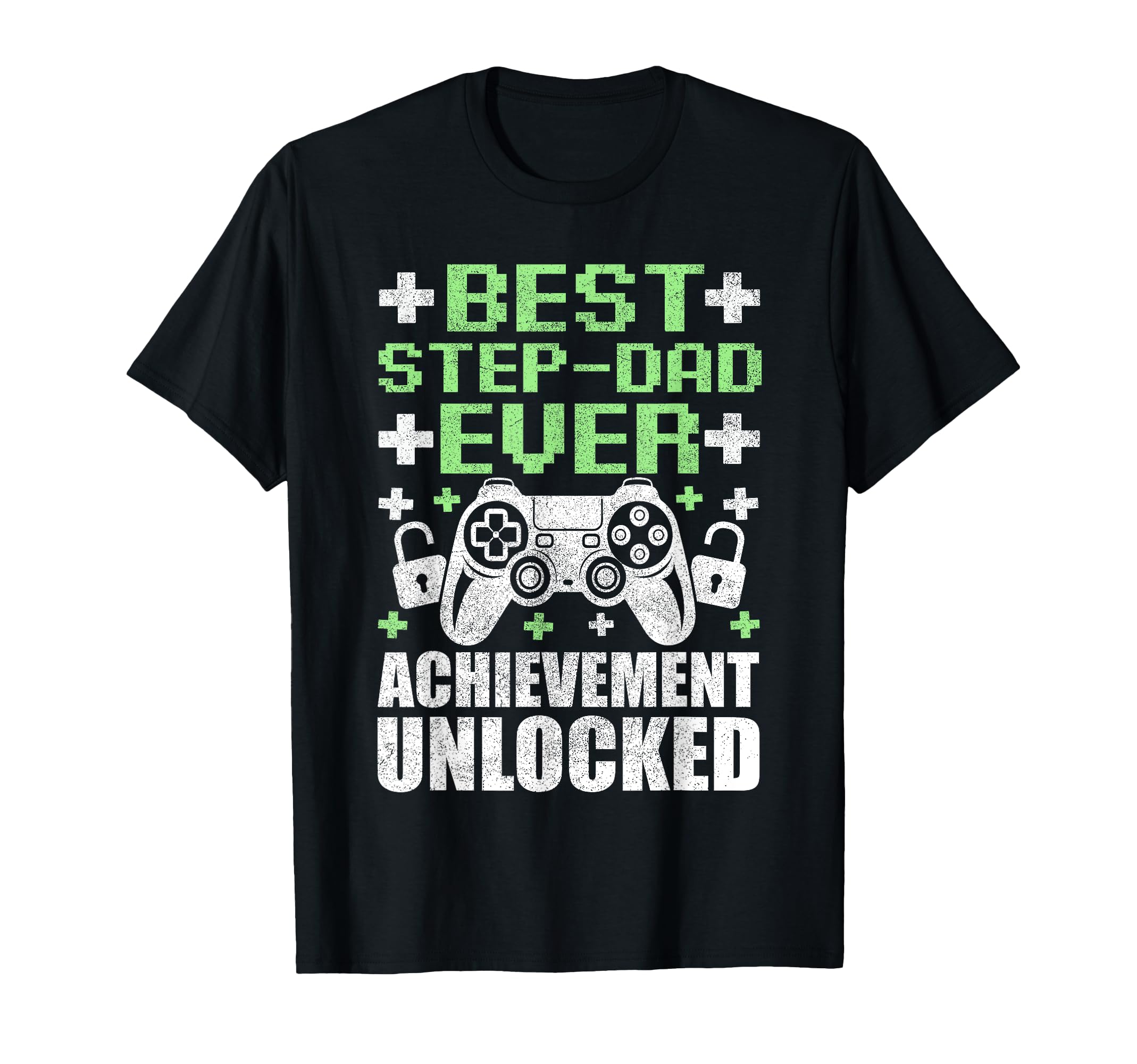 Gamer Stepdad Fathers Day Best Step Dad T-Shirt - Aesthetic Graphic Unisex - T-Shirt, Sweatshirt, Hoodie