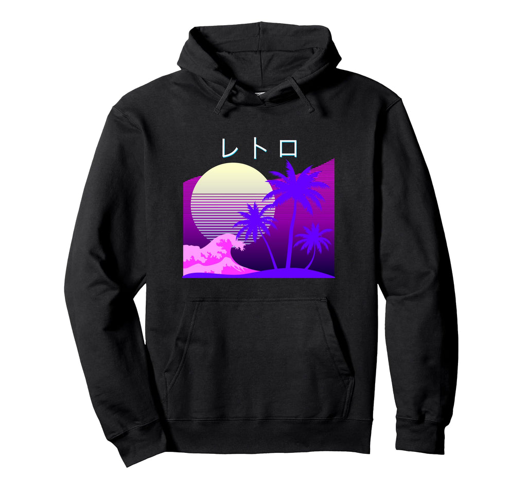Aesthetic Vaporwave 1980S 1990S Otaku Hoodie - Streetwear Style Unisex - T-Shirt, Sweatshirt, Hoodie