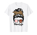 Mom Life Messy Bun Hair Funny T-Shirt - Streetwear Style for Adults - T-Shirt, Sweatshirt, Hoodie