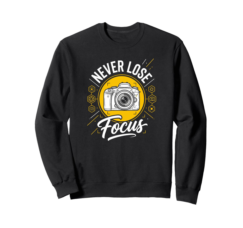 Analog Slr Camera Photographer Sweatshirt - Custom Art Print for Adults - T-Shirt, Sweatshirt, Hoodie