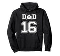 Number 16 Players Biggest Fan Baseball Hoodie - Aesthetic Graphic Unisex - T-Shirt, Sweatshirt, Hoodie