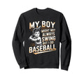 My Might Not Always Swing But I Do Sweatshirt - Unique Graphic for Adults - T-Shirt, Sweatshirt, Hoodie