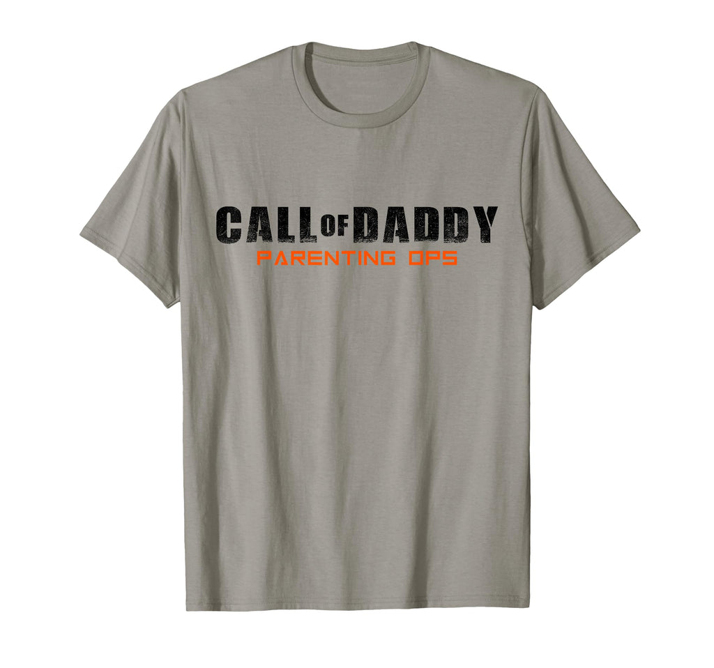 Call Daddy Parenting Ops Orange T-Shirt - Fun Novelty Design for Adults - T-Shirt, Sweatshirt, Hoodie