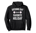 Opening Day Favorite Holiday Baseball Hoodie - Trendy Graphic for Adults - T-Shirt, Sweatshirt, Hoodie