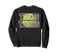 Maroon Tigers Tennis Mom School Sweatshirt - Custom Art Print Unisex - T-Shirt, Sweatshirt, Hoodie