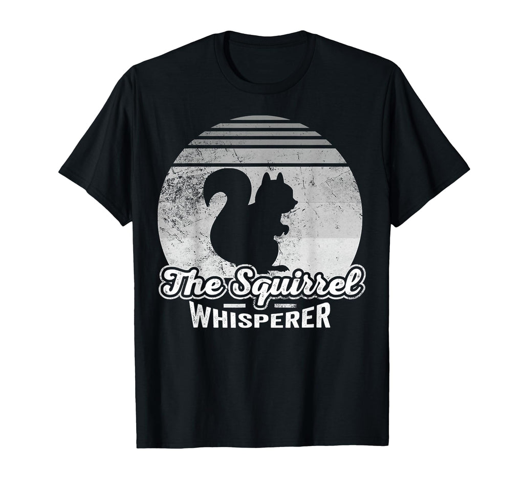 Squirrel Whisperer Sunset T-Shirt - Casual Everyday Wear Men Women - T-Shirt, Sweatshirt, Hoodie
