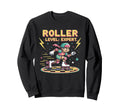 Roller Skate Roller Skating Sweatshirt - Aesthetic Graphic Men Women - T-Shirt, Sweatshirt, Hoodie