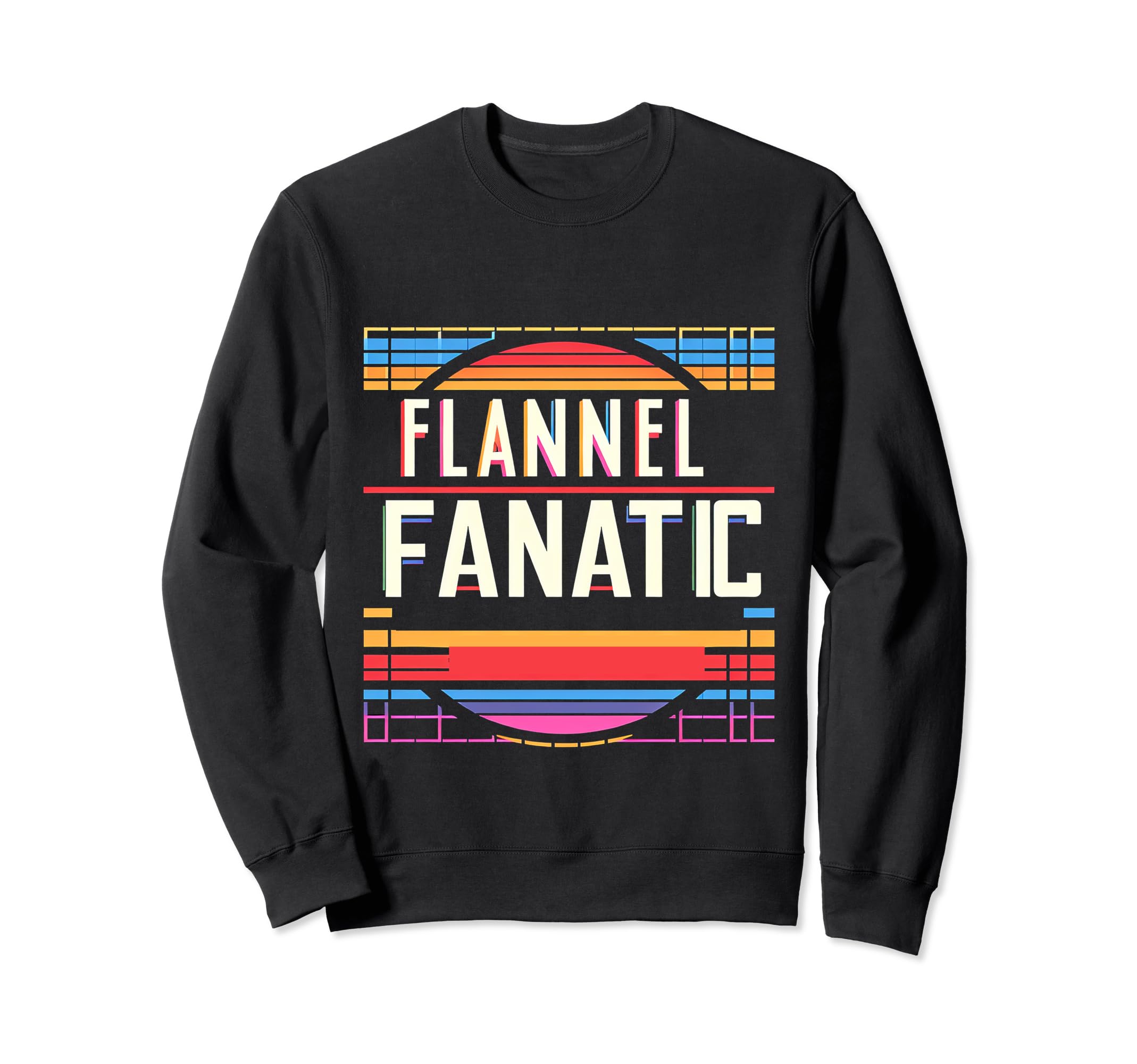 Flannel Fanatic 90S Grunge Icon Sweatshirt - Aesthetic Graphic for Adults - T-Shirt, Sweatshirt, Hoodie