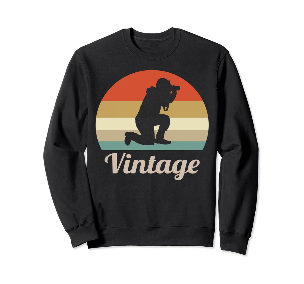 Photographer Camera Taking Photos Sweatshirt - Streetwear Style Unisex - T-Shirt, Sweatshirt, Hoodie
