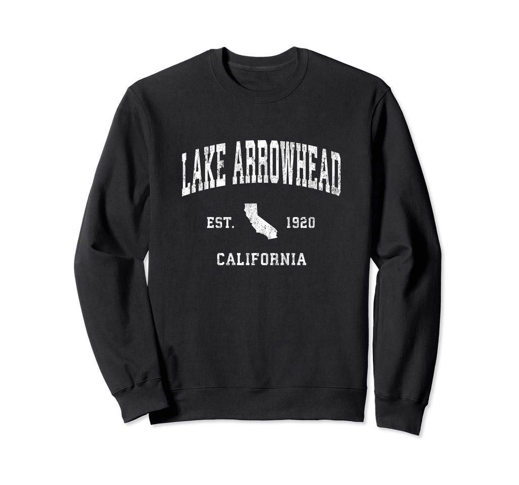 Lake Arrowhead California Ca Athletic Sweatshirt - Streetwear Style Unisex - T-Shirt, Sweatshirt, Hoodie