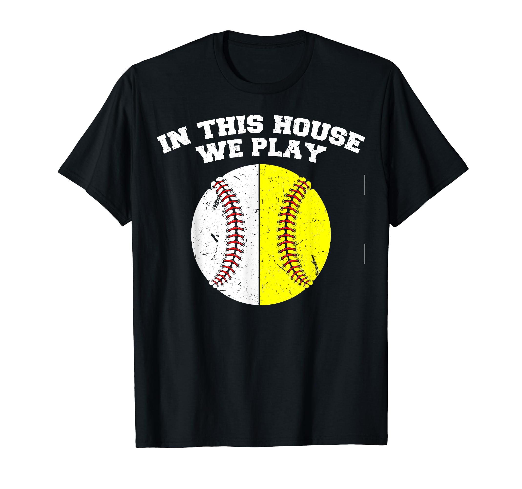 Ballers We Play Ball Mom Dad Baseball T-Shirt - Novelty Apparel for Adults - T-Shirt, Sweatshirt, Hoodie