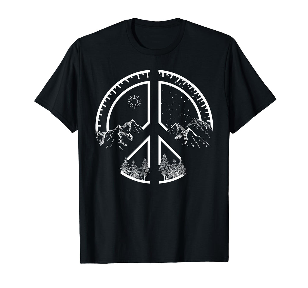 Four Seasons Peace Sign Outdoor T-Shirt - Aesthetic Graphic Men Women - T-Shirt, Sweatshirt, Hoodie