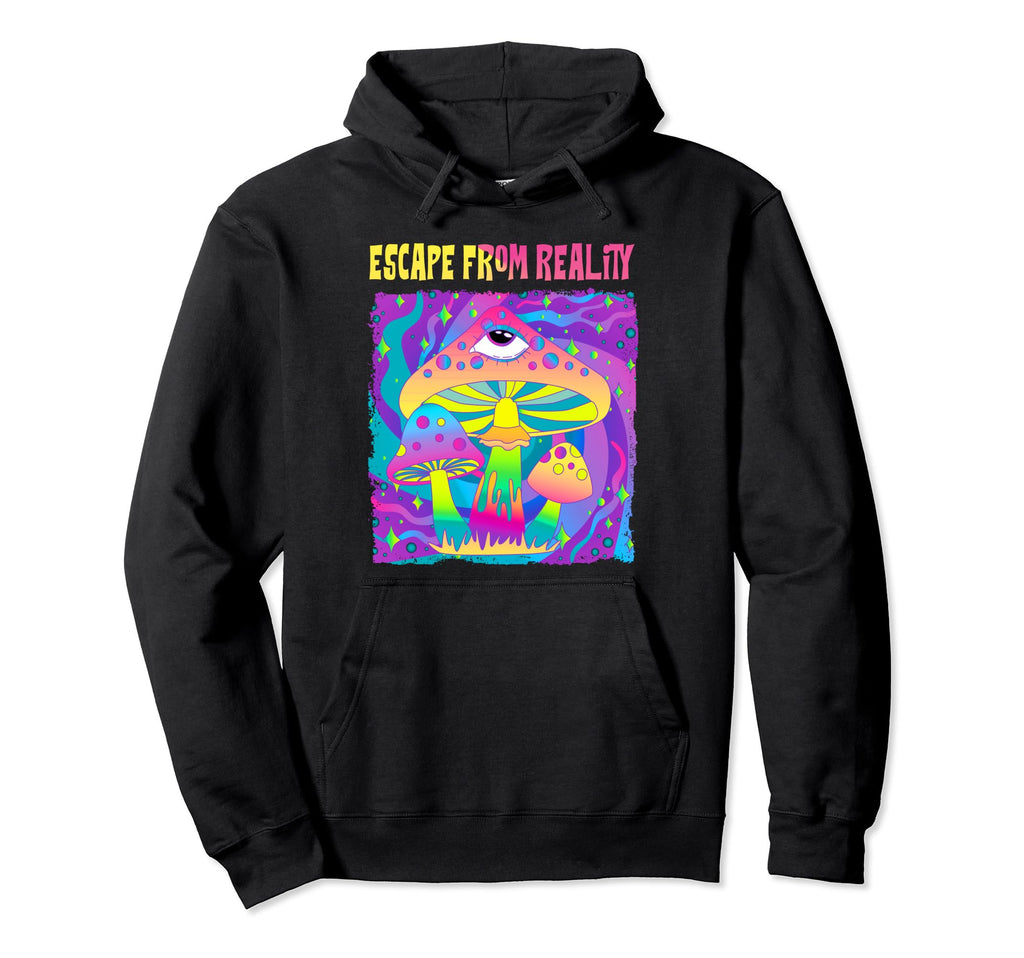 Magic Mushrooms Psychedelic Trip Hoodie - Streetwear Style Men Women - T-Shirt, Sweatshirt, Hoodie