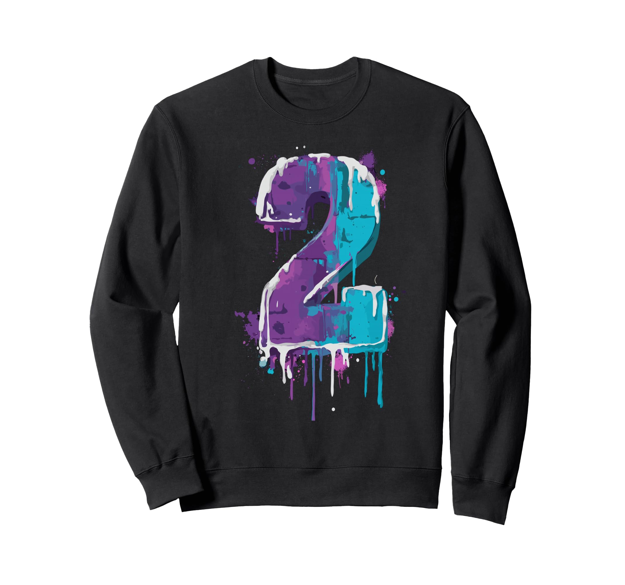 Baseball 2 Number Sweatshirt - Aesthetic Graphic Unisex - T-Shirt, Sweatshirt, Hoodie