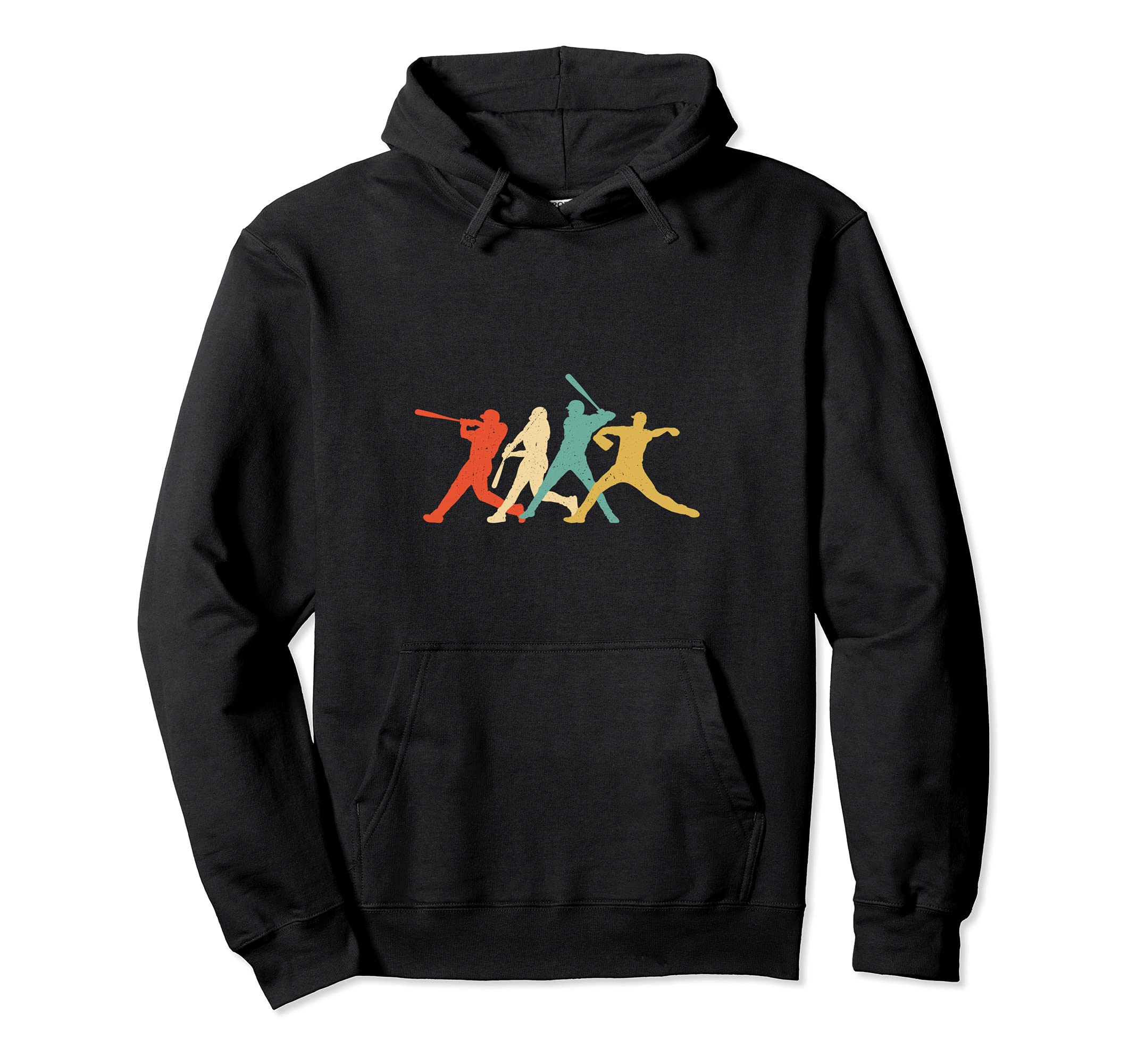 Baseball Player Hoodie - Novelty Apparel Men Women - T-Shirt, Sweatshirt, Hoodie