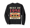 Best 1956 Cassette Tape 80 Years Old Sweatshirt - Trendy Graphic Unisex - T-Shirt, Sweatshirt, Hoodie