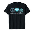 Peace Love Winter Snowflake T-Shirt - Streetwear Style for Adults - T-Shirt, Sweatshirt, Hoodie