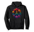 60S 70S Flower Power Groovy Love Peace Hoodie - Graphic Print Men Women - T-Shirt, Sweatshirt, Hoodie