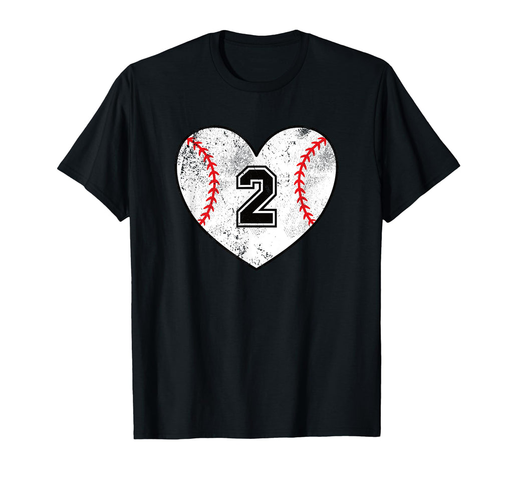 Baseball Heart Player 2 Baseball Mom T-Shirt - Aesthetic Graphic Men Women - T-Shirt, Sweatshirt, Hoodie