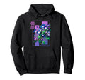 Asagao Morning Glory Flower Grunge Flower Hoodie - Graphic Print Men Women - T-Shirt, Sweatshirt, Hoodie