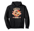 Rollerskates Funny 80S Roller Disco Skating Hoodie - Trendy Graphic Unisex - T-Shirt, Sweatshirt, Hoodie