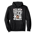 Catcher Mom Voice Baseball Catcher Mom Hoodie - Novelty Apparel for Adults - T-Shirt, Sweatshirt, Hoodie