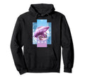 Vaporwave Shark 80S 90S Japanese Otaku Hoodie - Unique Graphic Men Women - T-Shirt, Sweatshirt, Hoodie