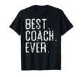 Best Coach Ever Fathers Day Gift Coach T-Shirt - Custom Art Print Unisex - T-Shirt, Sweatshirt, Hoodie