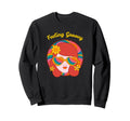 Feeling Groovy Hippie Boho Sweatshirt - Trendy Graphic for Adults - T-Shirt, Sweatshirt, Hoodie