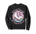 Roller Skate Rolling Through 100 Days Sweatshirt - Trendy Graphic Unisex - T-Shirt, Sweatshirt, Hoodie