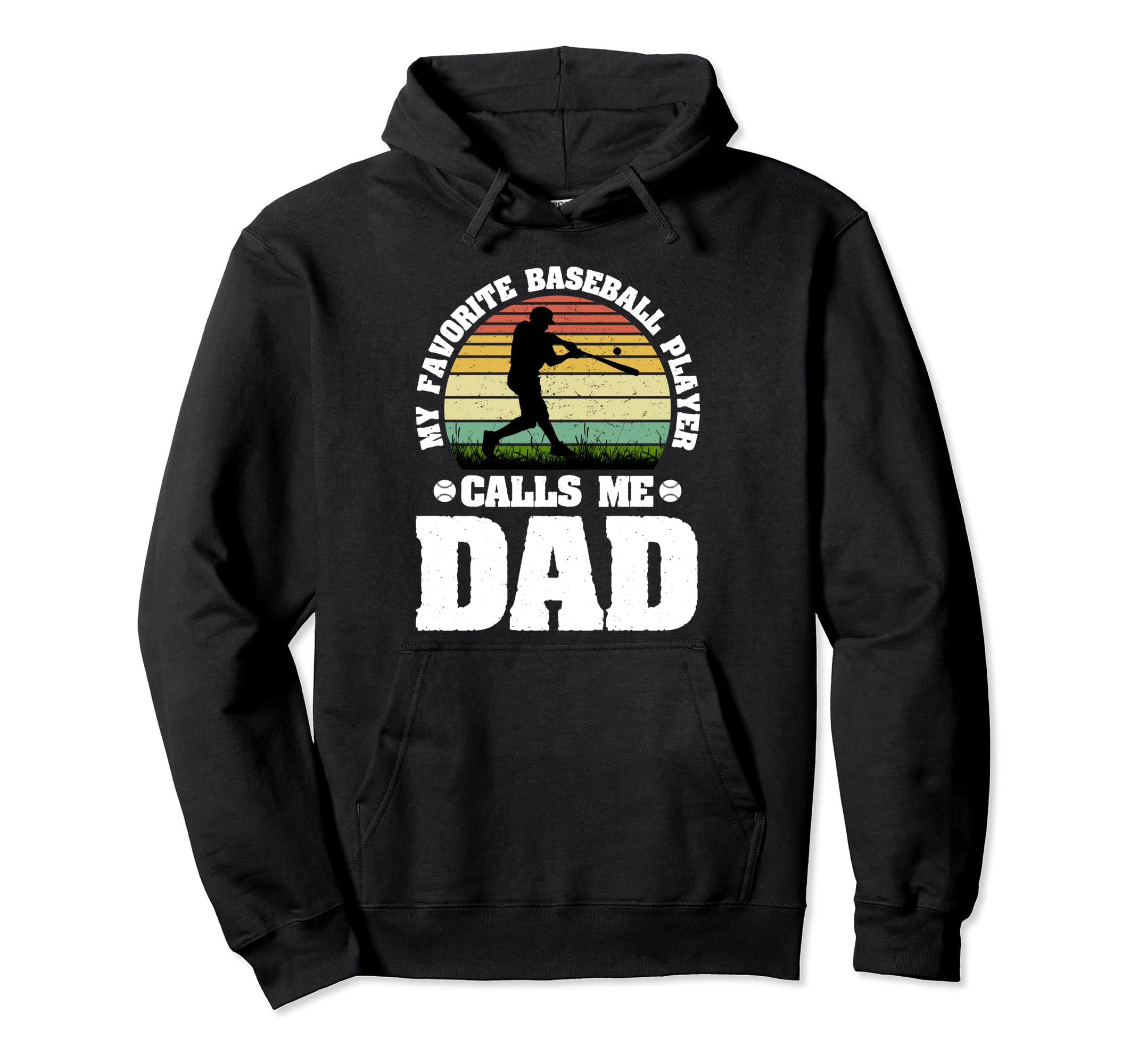 My Favorite Baseball Player Calls Me Hoodie - Minimalist Print for Adults - T-Shirt, Sweatshirt, Hoodie