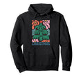Joy Peace Love Boho Holiday Tree Floral Hoodie - Custom Art Print Unisex - T-Shirt, Sweatshirt, Hoodie