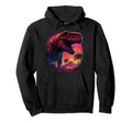 T Rex Vaporwave Aesthetic Used Distressed Hoodie - Graphic Print Unisex - T-Shirt, Sweatshirt, Hoodie