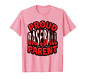 Proud Baseball Parent Mom T-Shirt - Streetwear Style for Adults - T-Shirt, Sweatshirt, Hoodie