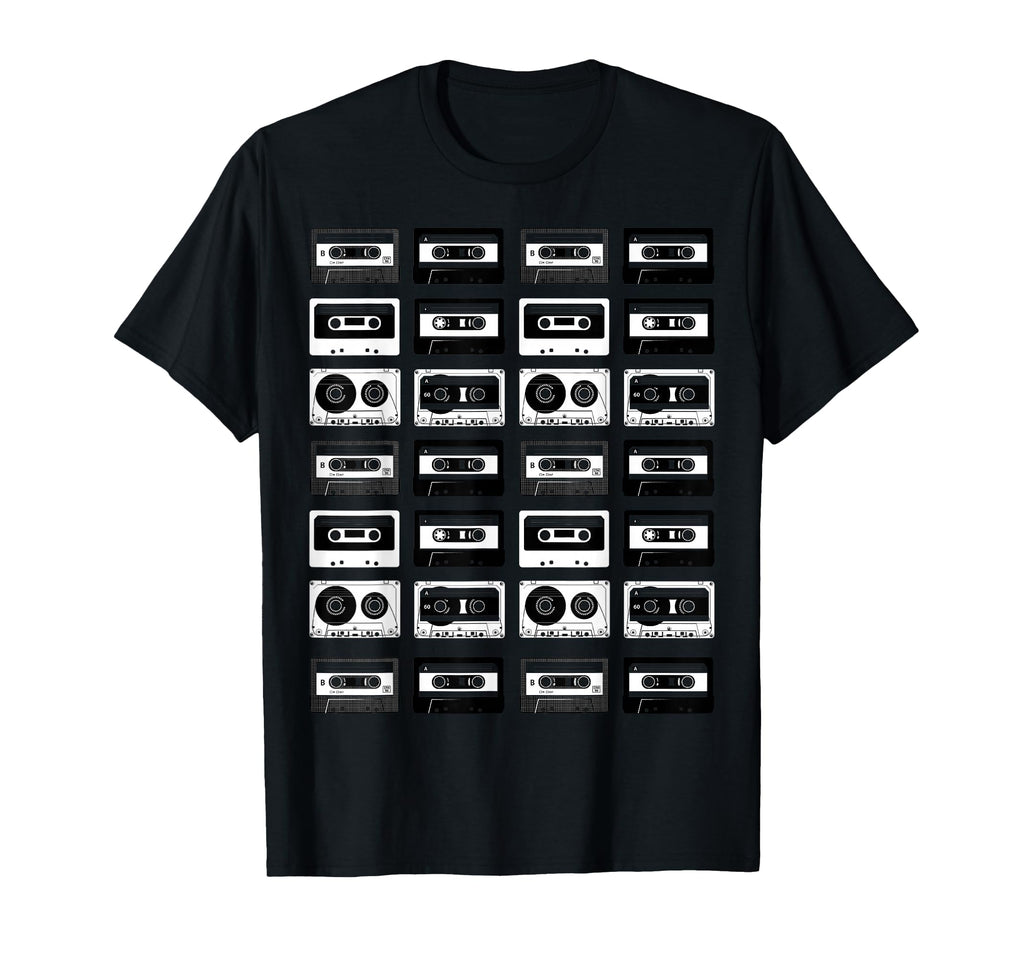 Cassette Tapes Audio Mixtapes T-Shirt - Casual Everyday Wear for Adults - T-Shirt, Sweatshirt, Hoodie