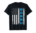 Nonnu Distressed American Flag T-Shirt - Streetwear Style for Adults - T-Shirt, Sweatshirt, Hoodie