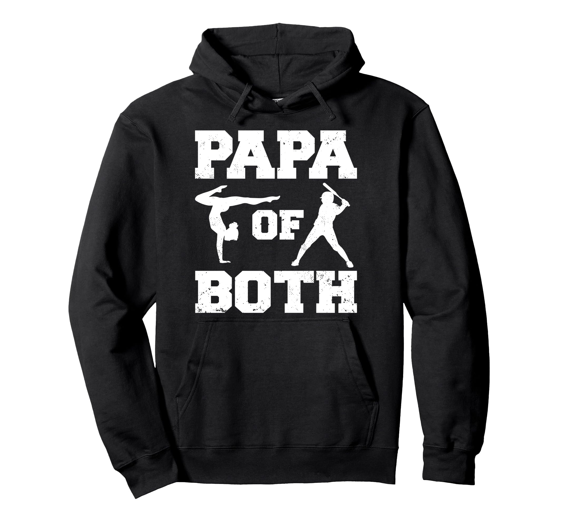 Papa Both Funny Baseball And Hoodie - Casual Everyday Wear Men Women - T-Shirt, Sweatshirt, Hoodie