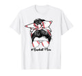 Baseball Mom Mama Messy Bun T-Shirt - Casual Everyday Wear for Adults - T-Shirt, Sweatshirt, Hoodie