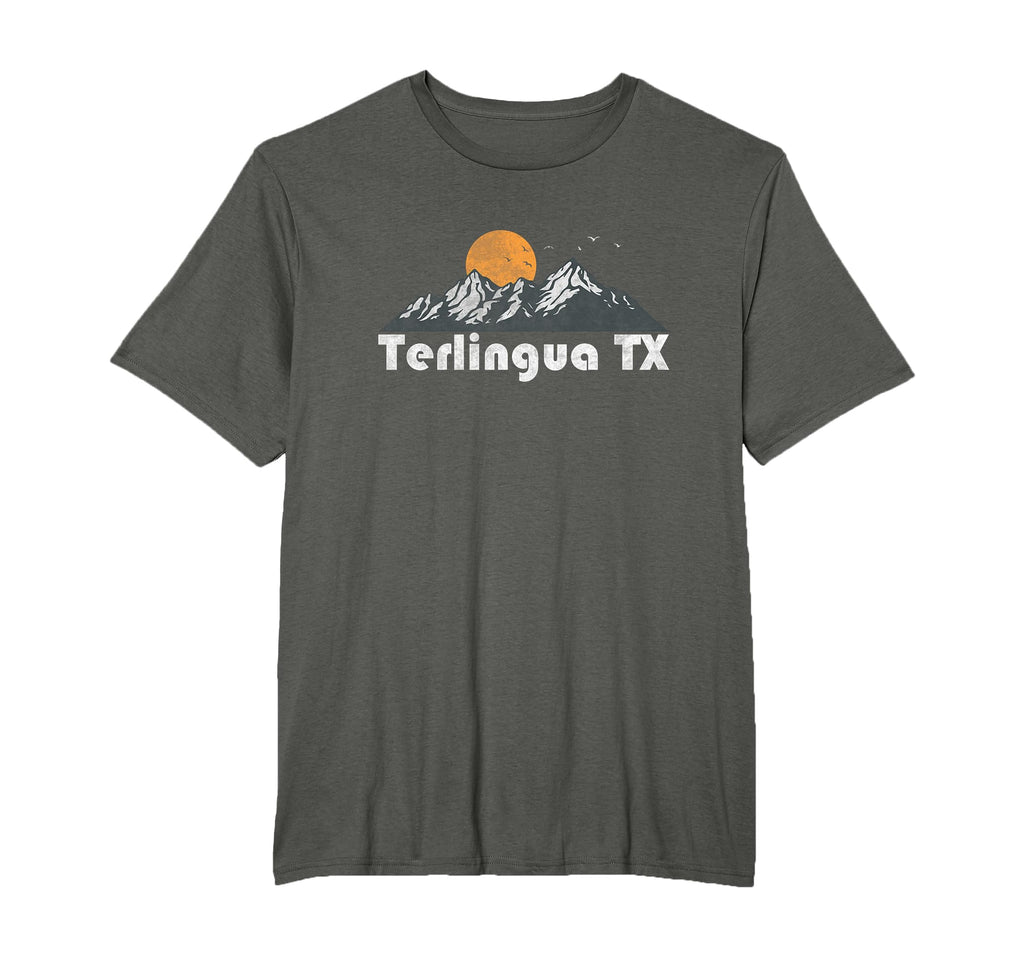 Terlingua Texas Tx 70S T-Shirt - Fun Novelty Design Unisex - T-Shirt, Sweatshirt, Hoodie
