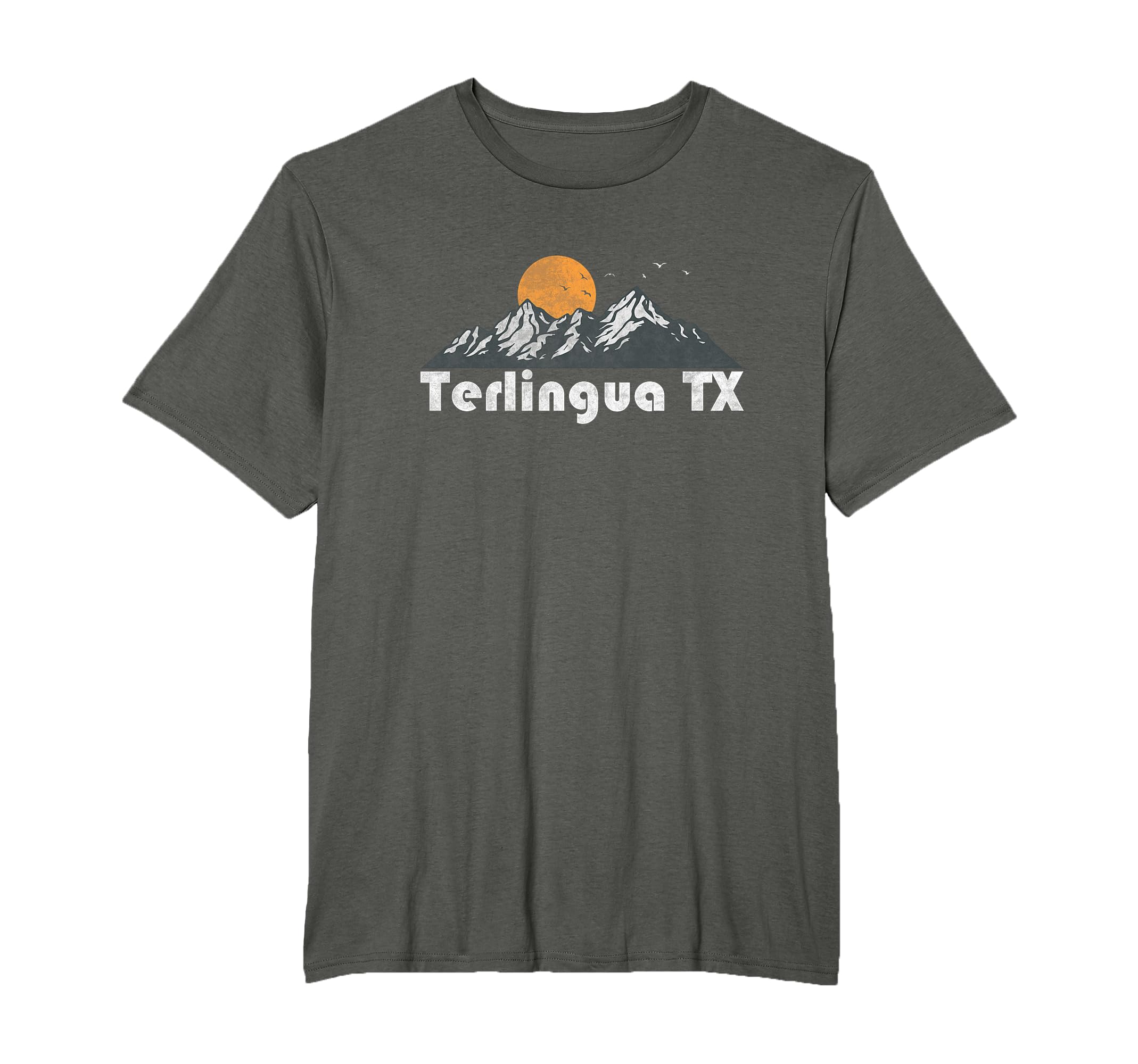 Terlingua Texas Tx 70S T-Shirt - Fun Novelty Design Unisex - T-Shirt, Sweatshirt, Hoodie