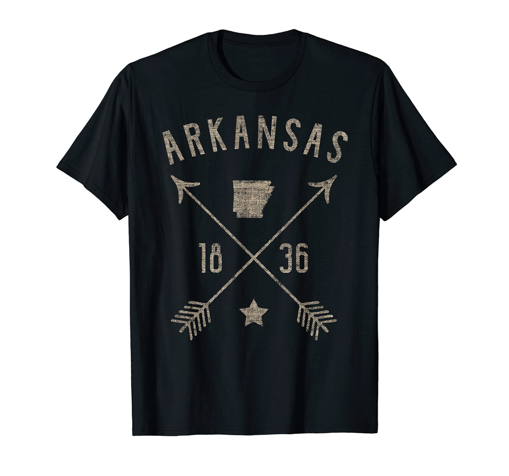 Arkansas Distressed Home State Map T-Shirt - Custom Art Print for Adults - T-Shirt, Sweatshirt, Hoodie