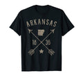 Arkansas Distressed Home State Map T-Shirt - Custom Art Print for Adults - T-Shirt, Sweatshirt, Hoodie