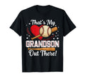 Thats My Grandson Out There Baseball T-Shirt - Aesthetic Graphic Unisex - T-Shirt, Sweatshirt, Hoodie