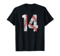 Baseball Mom 14 Jersey Baseball Favorite T-Shirt - Trendy Graphic Unisex - T-Shirt, Sweatshirt, Hoodie