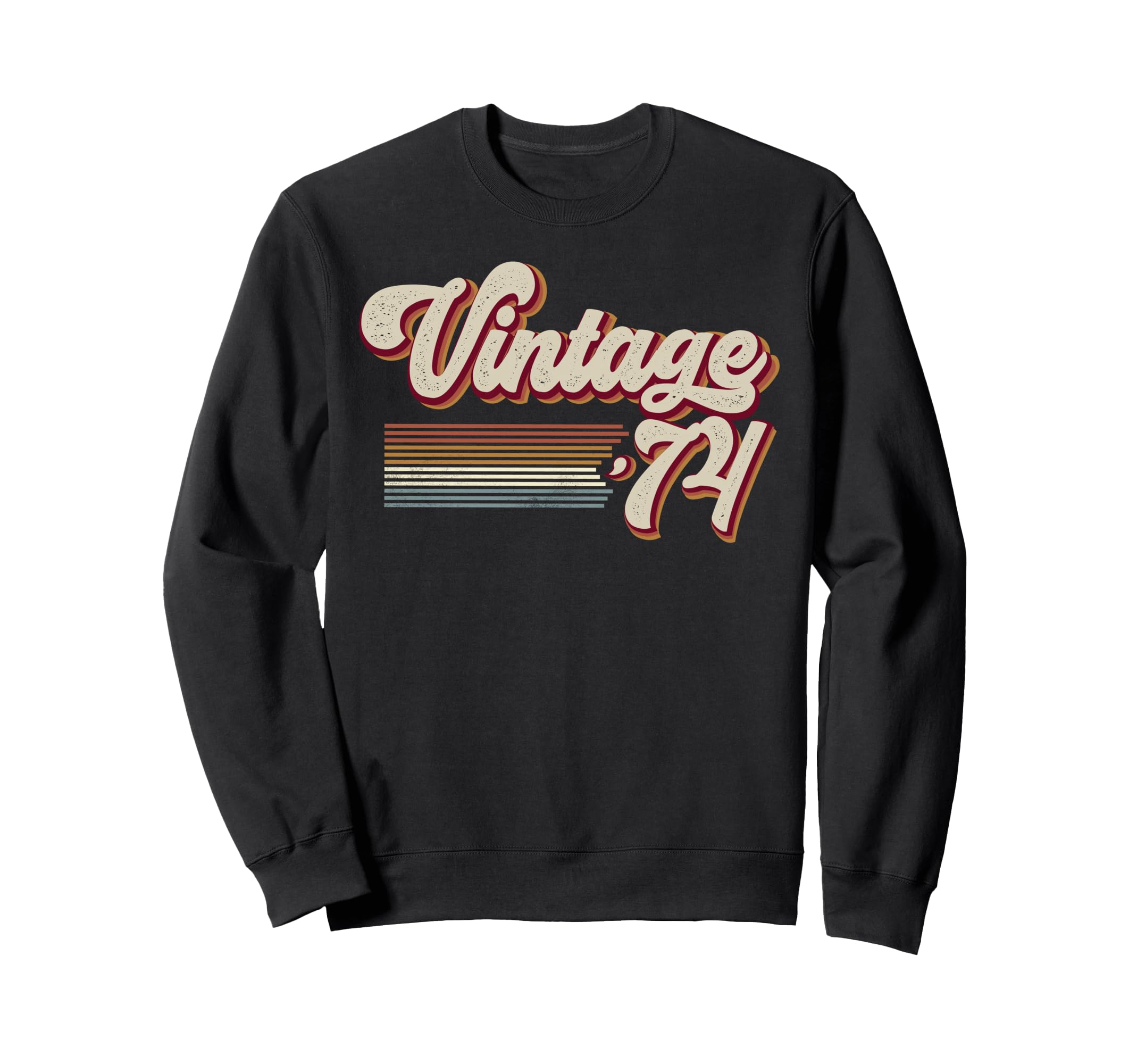 1974 Sunset 52 Year Old 52Nd Birthday Sweatshirt - Minimalist Print Unisex - T-Shirt, Sweatshirt, Hoodie
