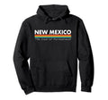 New Mexico Stripes Hoodie - Unique Graphic for Adults - T-Shirt, Sweatshirt, Hoodie