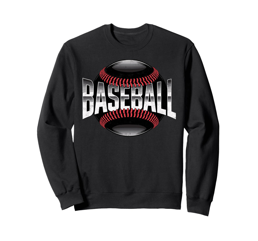 Baseball Ball Baseball Lover Sweatshirt - Aesthetic Graphic Men Women - T-Shirt, Sweatshirt, Hoodie