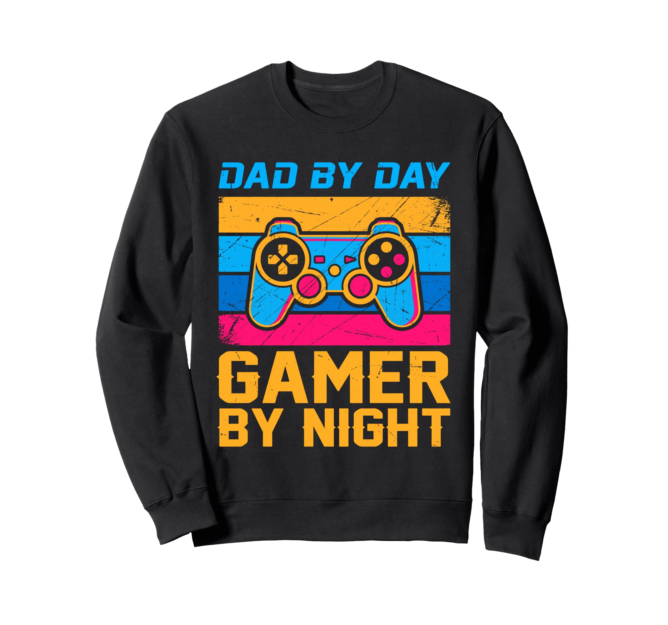 Dad Day Gamer Night Video Games Lover Sweatshirt - Novelty Apparel Unisex - T-Shirt, Sweatshirt, Hoodie